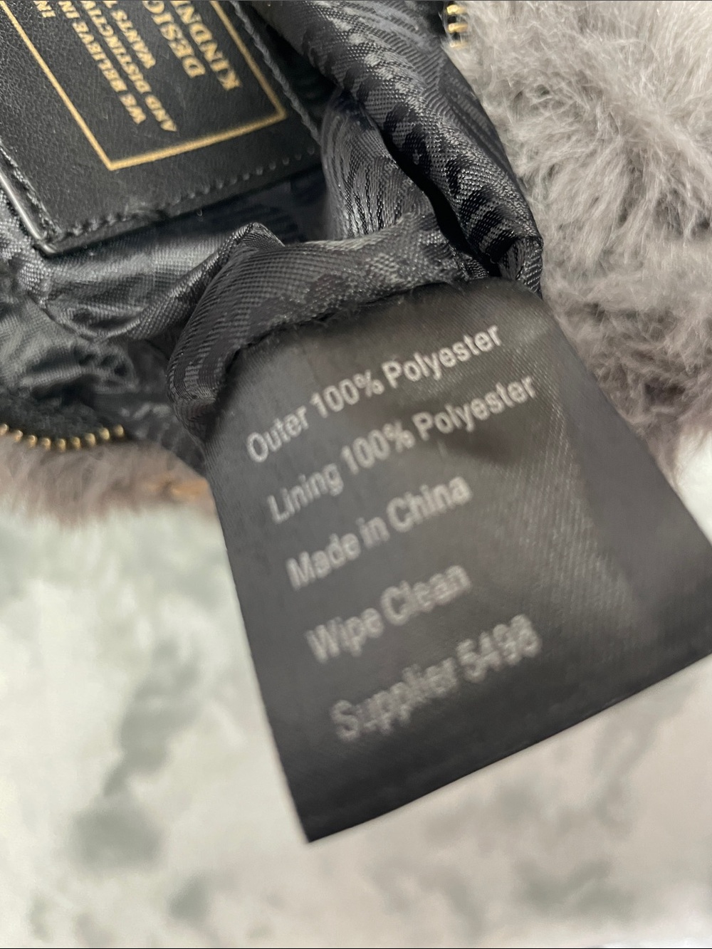 Kurt Geiger Quilted Faux Fur Crossbody/Shoulder Bag - Picture 15 of 15